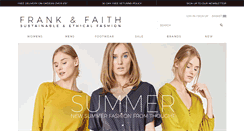 Desktop Screenshot of frankandfaith.com